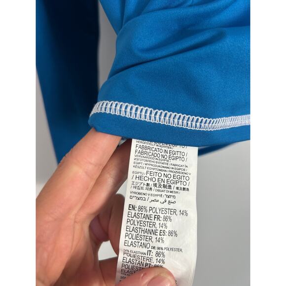 Quiksilver Toddler Boy 5T Long Sleeve Rash Guard Royal Blue - Picture 8 of 9